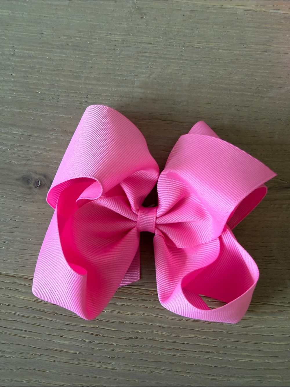Wee Ones Hot Pink Grosgrain Hair Bow